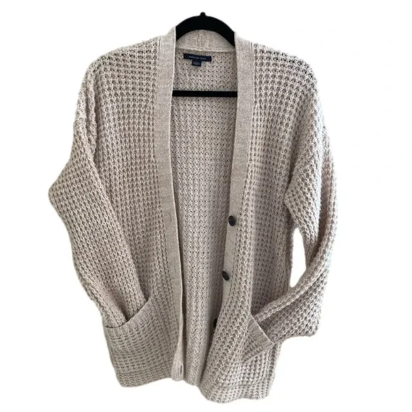 American eagle chunky cardigan deals